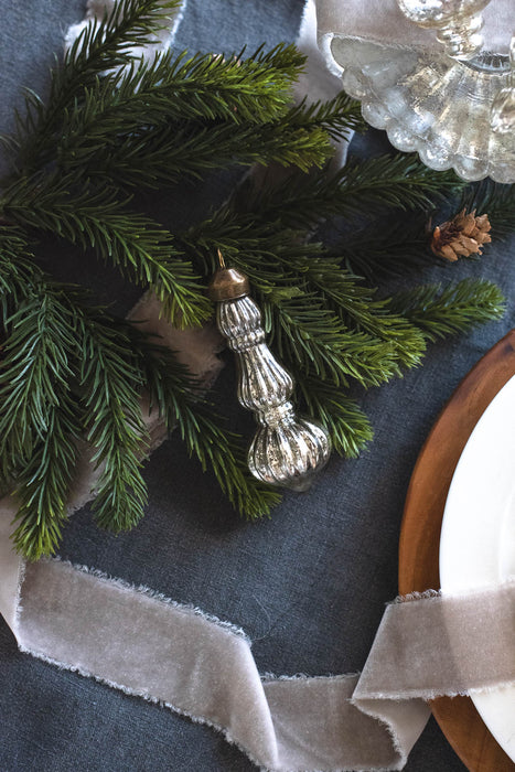 No.77 Silver Assort | ガラスオーナメント 17個セット