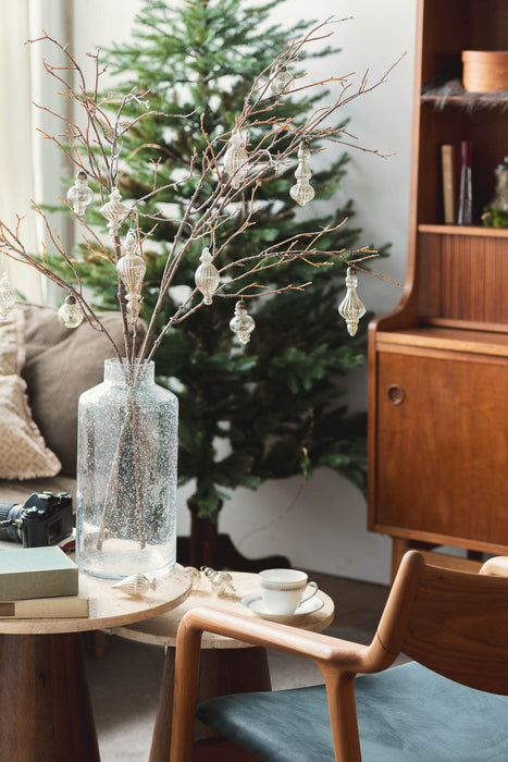 No.77 Silver Assort | ガラスオーナメント 17個セット