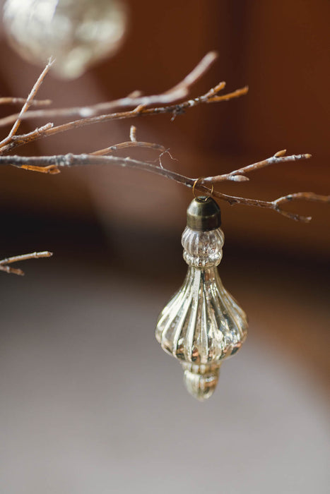 No.77 Silver Assort | ガラスオーナメント 17個セット