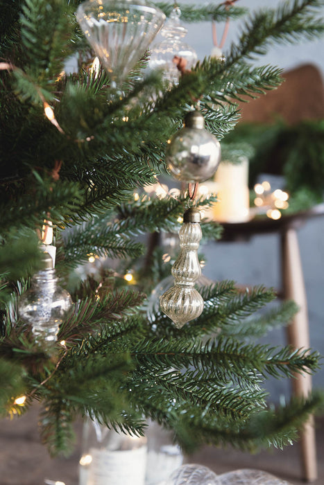 No.77 Silver Assort | ガラスオーナメント 17個セット