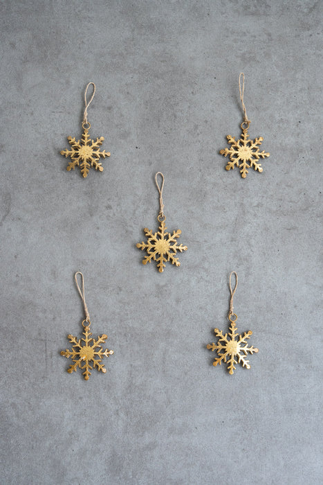 Flake | Hanging Ornaments (Set of 5)