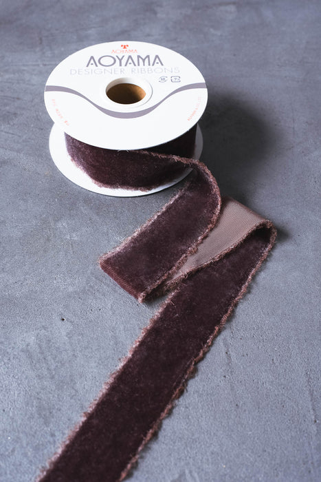 ベルベットフリンジリボン