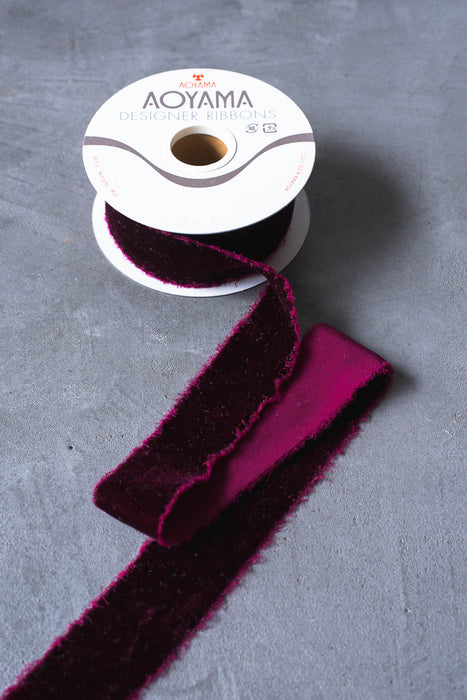 ベルベットフリンジリボン