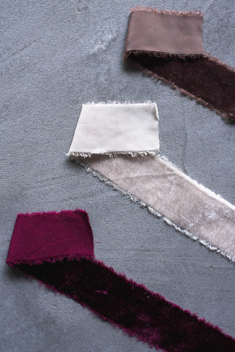 ベルベットフリンジリボン