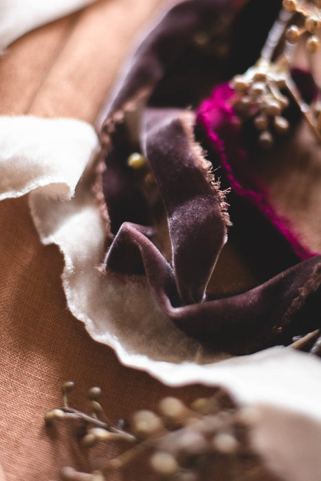 ベルベットフリンジリボン