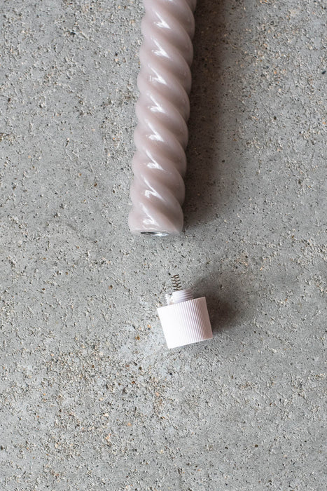 GLIM Twist Classic | LEDテーパーキャンドル 25cm