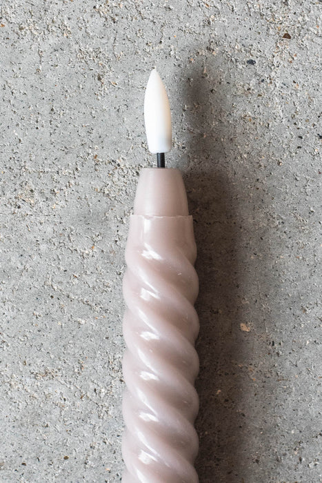 GLIM Twist Classic | LEDテーパーキャンドル 25cm