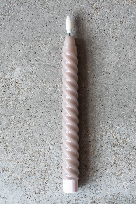 GLIM Twist Classic | LEDテーパーキャンドル 25cm