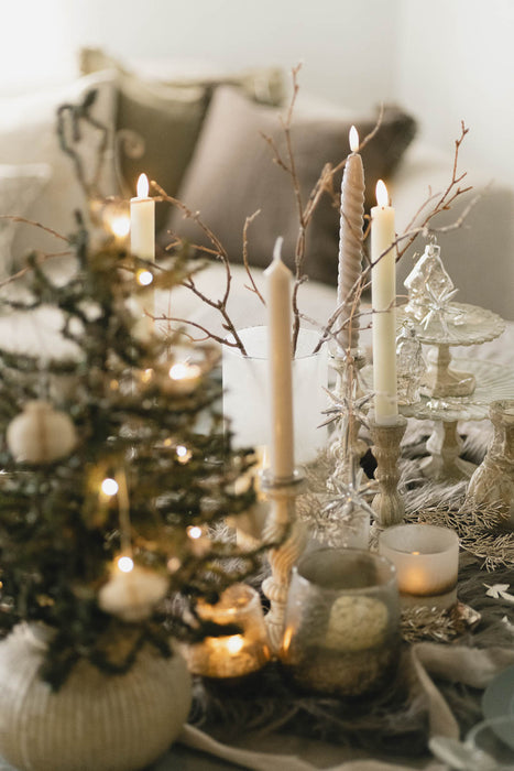 GLIM Twist Classic | LEDテーパーキャンドル 25cm