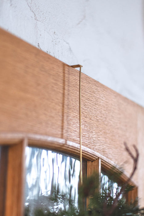 帽子や季節のリースが飾れるBRASSのドアフック