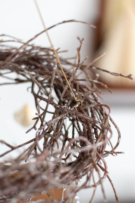 オーナメントが飾れるBRASSのデコレートフック