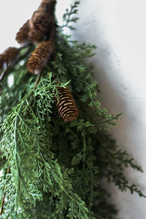 Whispering スワッグ | フェイクグリーンスワッグ