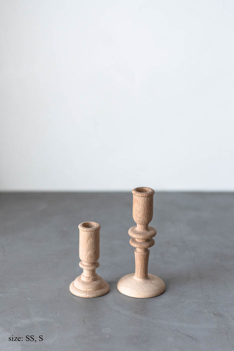Memor candle-stand | 木製キャンドルスタンド（4サイズセット）