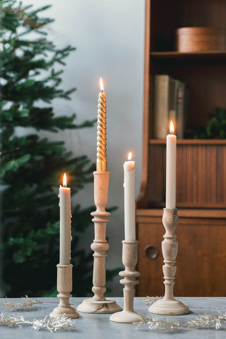 Memor candle-stand | 木製キャンドルスタンド（4サイズセット）