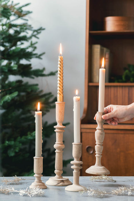 Memor candle-stand | 木製キャンドルスタンド（4サイズセット）