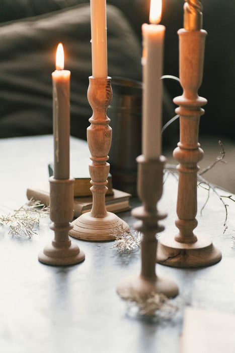 Memor candle-stand | 木製キャンドルスタンド（4サイズセット）