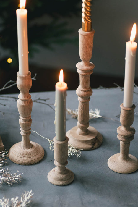 Memor candle-stand | 木製キャンドルスタンド（4サイズセット）