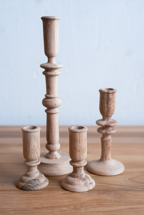 Memor candle-stand | 木製キャンドルスタンド（4サイズセット）