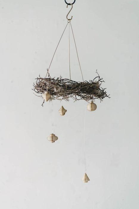 PAPIER petit H4cm | ペーパーオーナメント 6個入り