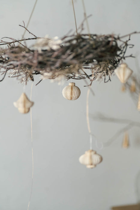 PAPIER petit H4cm | ペーパーオーナメント 6個入り