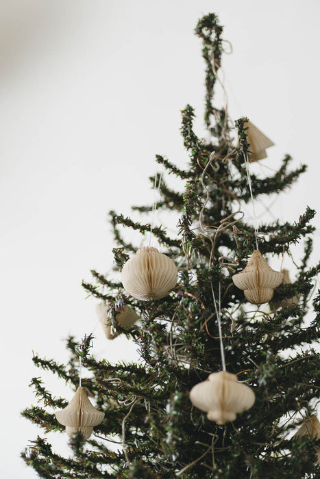 PAPIER petit H4cm | ペーパーオーナメント 6個入り