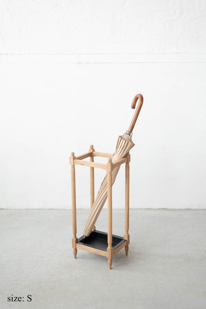 Memor アンブレラスタンド｜ヴィンテージ調リサイクルチーク製｜手仕事