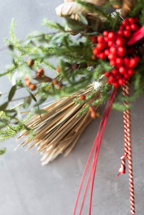 SHIMENAWA 2026 short – モダンで愛らしい小ぶりなしめ縄飾り — ANTRY