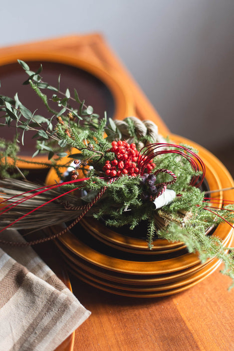 SHIMENAWA 2026 short – モダンで愛らしい小ぶりなしめ縄飾り — ANTRY