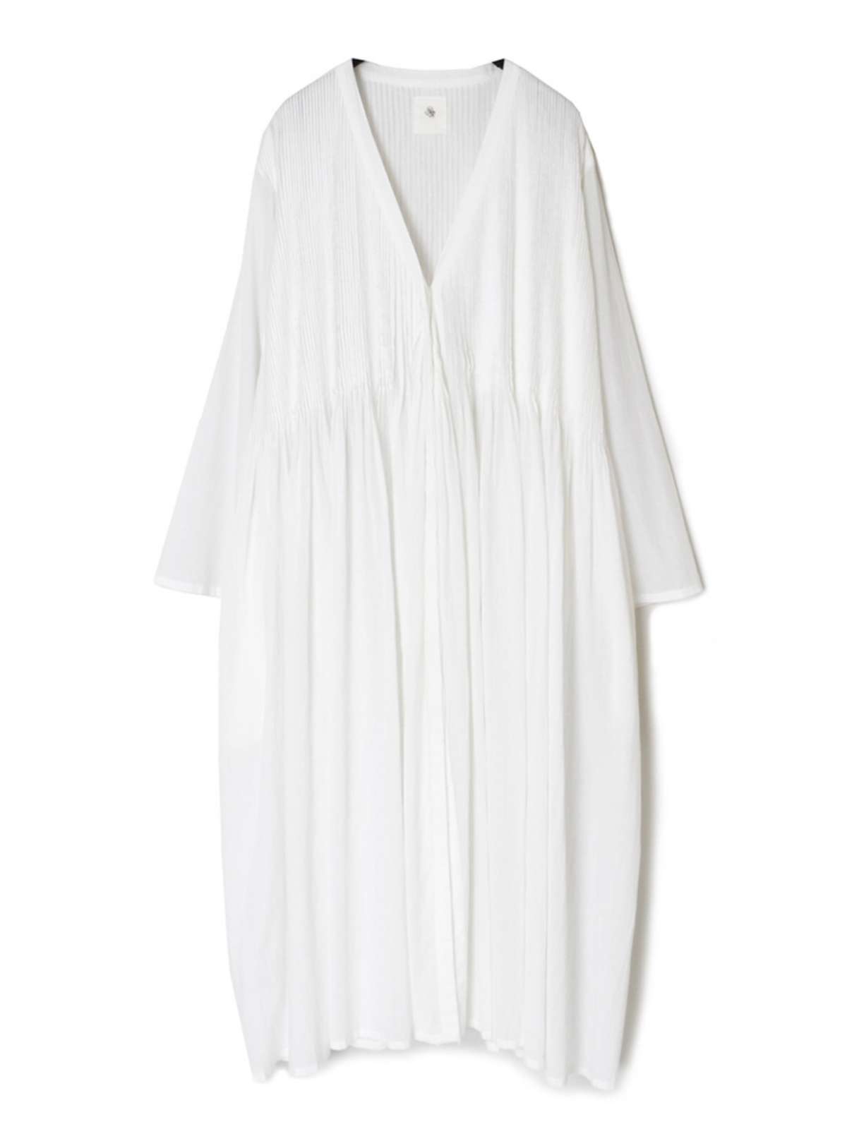 maison de soil | 80s ORGANIC VOILE PLAIN MINI PINTUCK CACHE COEUR