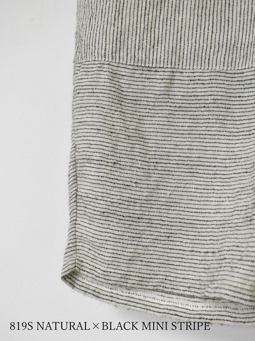SOIL |  WOOL LINEN STRIPE EASY PANTS