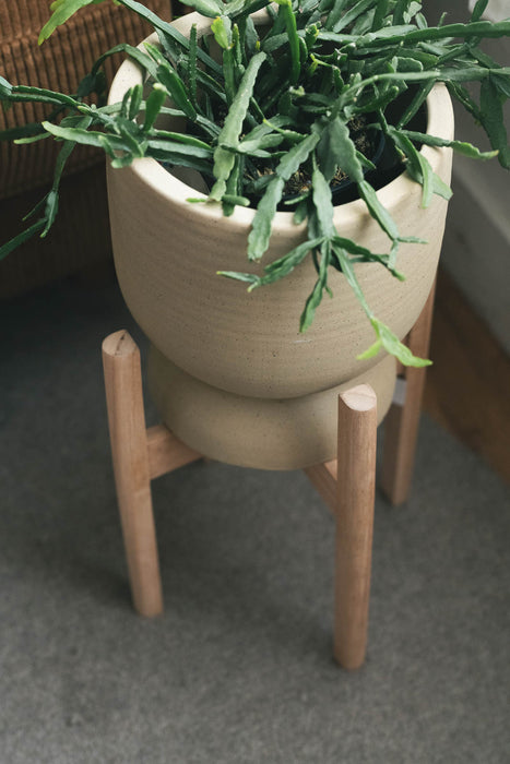 Wood Plant Stand