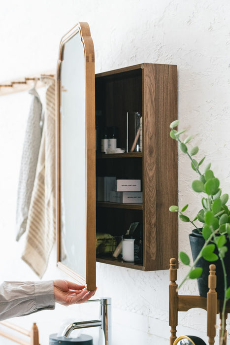 Wood arch キャビネットミラー — ANTRY USE ONLY GENUINE