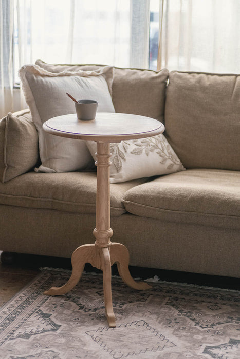 Oak Round Side Table | Atelier 