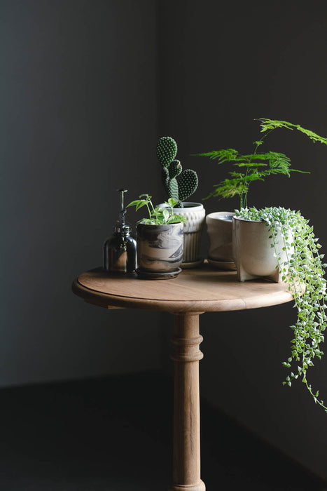 Oak Round Side Table | Atelier 