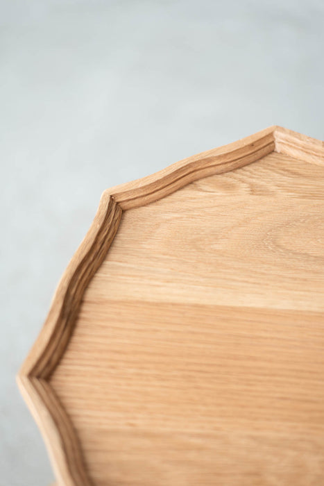 Oak サイドテーブル フリル | Atelier