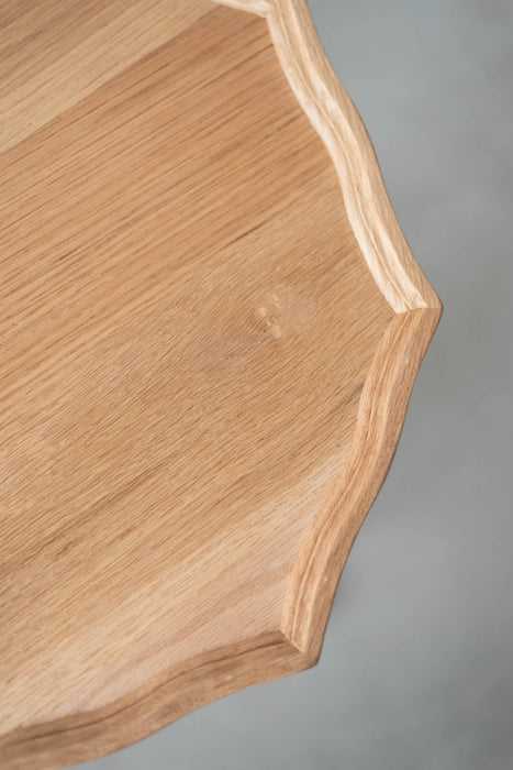 Oak サイドテーブル フリル | Atelier