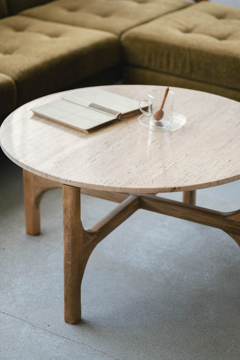 sed/met Cross Table φ750 Low | コーヒーテーブル