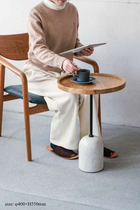 sed/met Base Side Table Round | サイドテーブル