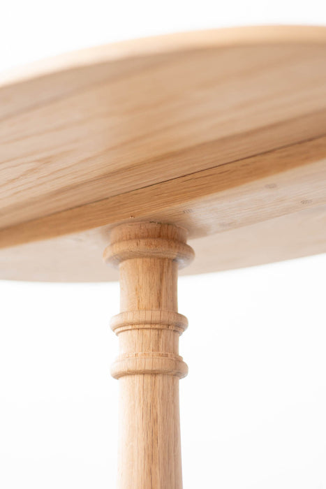 【アウトレット】Oak サイドテーブル オーバル