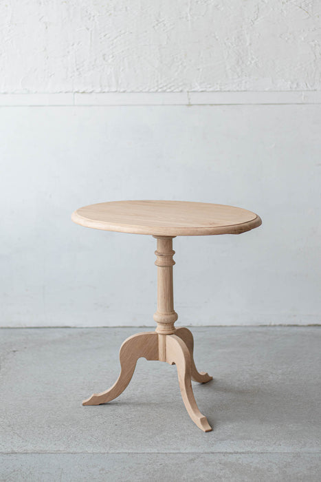 Oak Oval Side Table