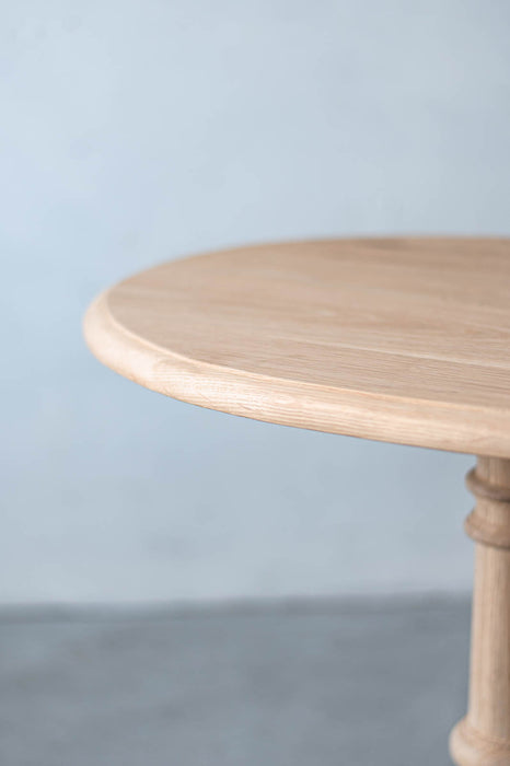 Oak Oval Side Table