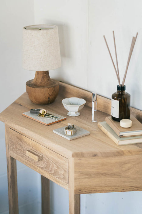 Oak Console Table