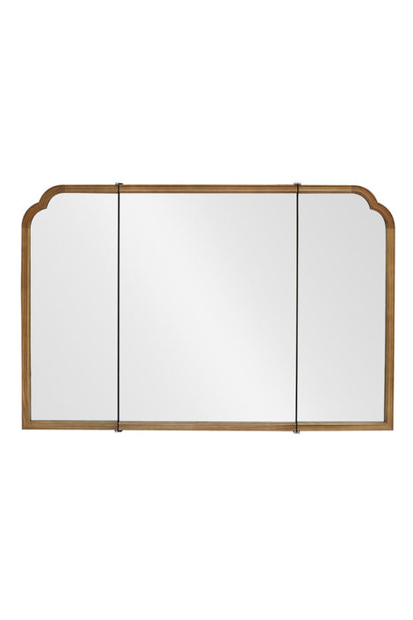 Wood arch キャビネットミラー 1150