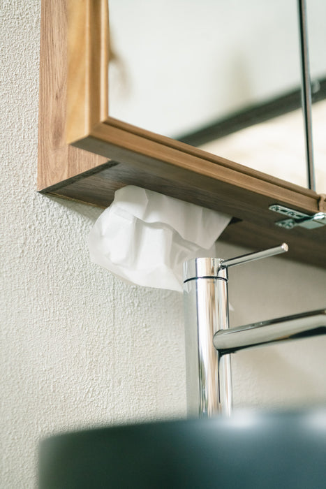 Wood arch キャビネットミラー 1150