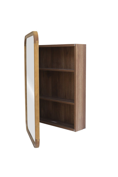 Wood curve キャビネットミラー