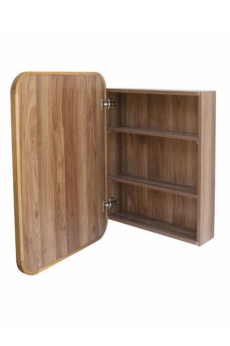 Wood curve キャビネットミラー