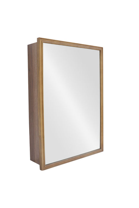 Wood rect キャビネットミラー