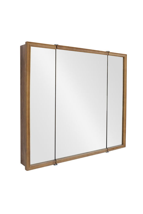 Wood rect 3ドアキャビネットミラー 850
