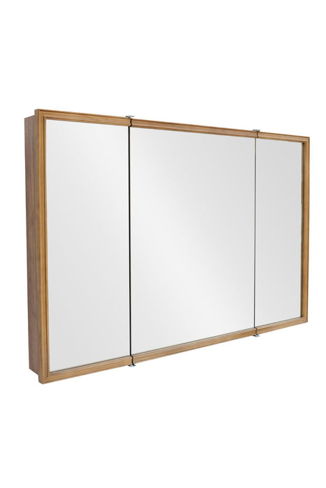 Wood rect 3ドアキャビネットミラー 1150