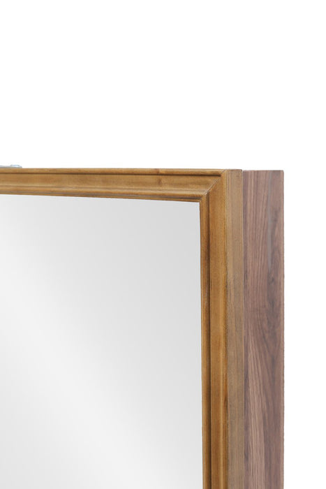 Wood rect 3ドアキャビネットミラー 1150